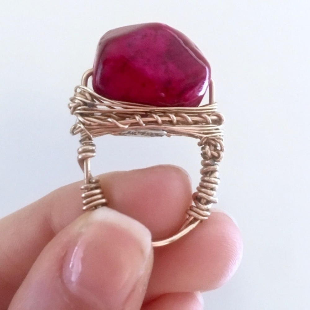 ‼️SOLD‼️ Handmade Artisan Wire Ring